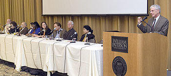 Photo of campus panel