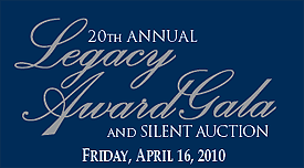 Legacy Gala 2010 logo