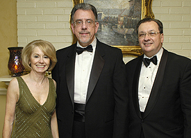 Photo of Sandra Deller, David Demsey, and Arnold Speert