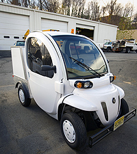 Photo of an electric car at William Paterson