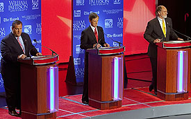 Photo of NJ gov debate